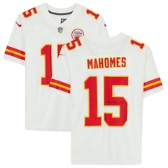 Kansas City Chiefs Patrick Mahomes II Autographed White Nike Limited Jersey